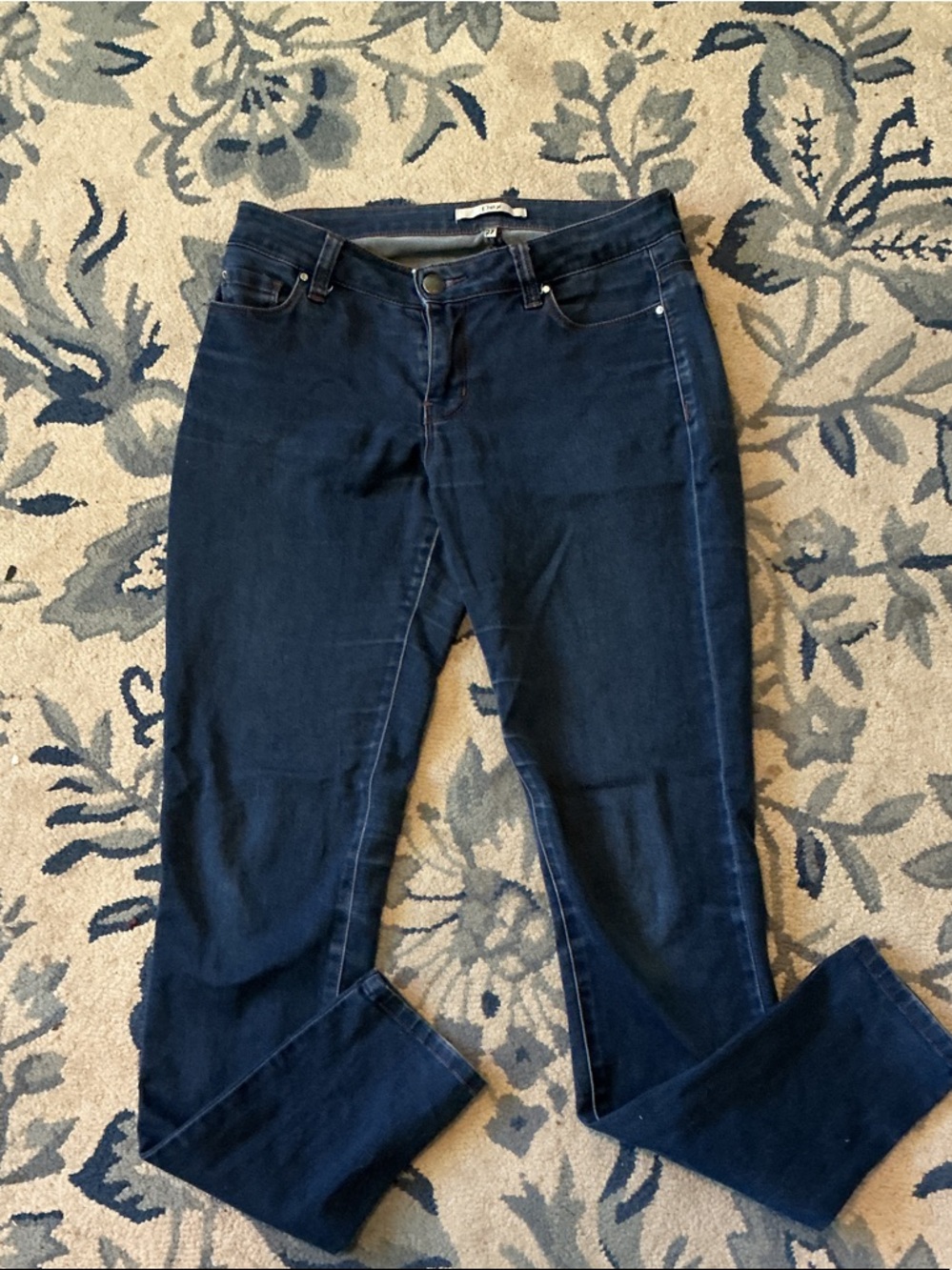 Dex Dark Indigo Skinny Jeans for Women